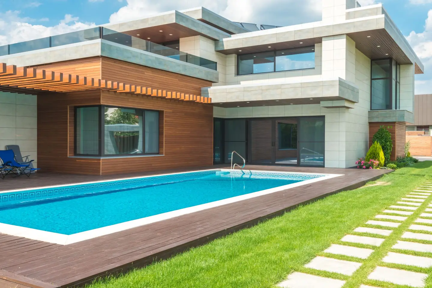 Swimming pool built in Shipley, NSW